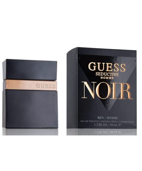 Hajuvesi miehille Guess Seductive Homme Noir EDT 50 ml hinta ja tiedot | Miesten hajuvedet | hobbyhall.fi