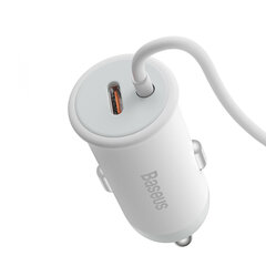 Baseus MagSafe 15W + USB Type C 25W valkoinen (CW01) hinta ja tiedot | Puhelimen laturit | hobbyhall.fi