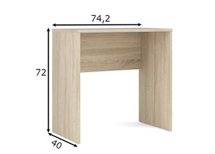 Työpöytä Function Plus 3, ruskea hinta ja tiedot | Tietokonepöydät ja työpöydät | hobbyhall.fi