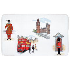 Kylpyhuonematto Tatkraft London city, 50x80 cm hinta ja tiedot | Tatkraft Kylpyhuone | hobbyhall.fi