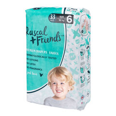Rascal and Friends -vaipat, koko 6 (16kg+), 33 kpl. hinta ja tiedot | Vaipat | hobbyhall.fi