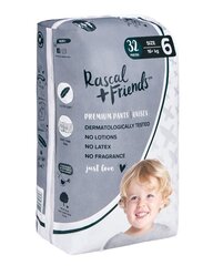 Rascal and Friends -vaipat, koko 6 (13-16kg), 32 kpl. hinta ja tiedot | Vaipat | hobbyhall.fi