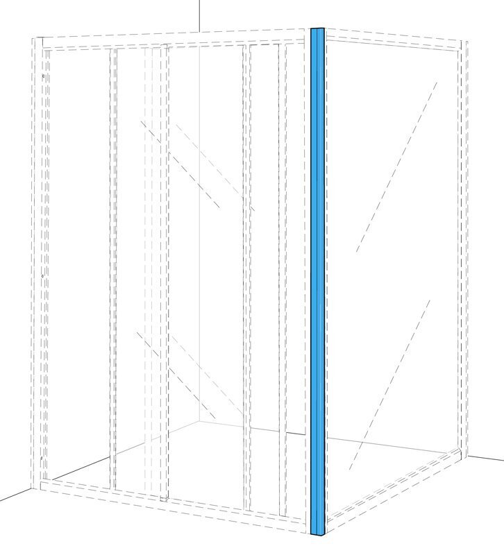 Ifö Solid SVVK ​ suorakulmainen liitäntäprofiili​​N, alumiinin värinen hinta ja tiedot | Kylpyhuonetarvikkeet | hobbyhall.fi