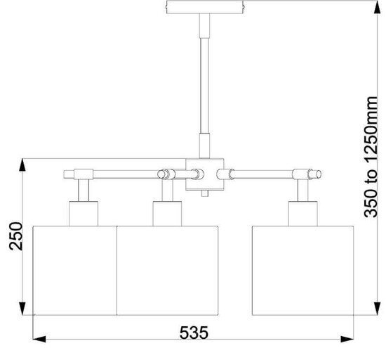 Elstead Lighting Balance BALANCE5-BRPB hinta ja tiedot | Riippuvalaisimet | hobbyhall.fi