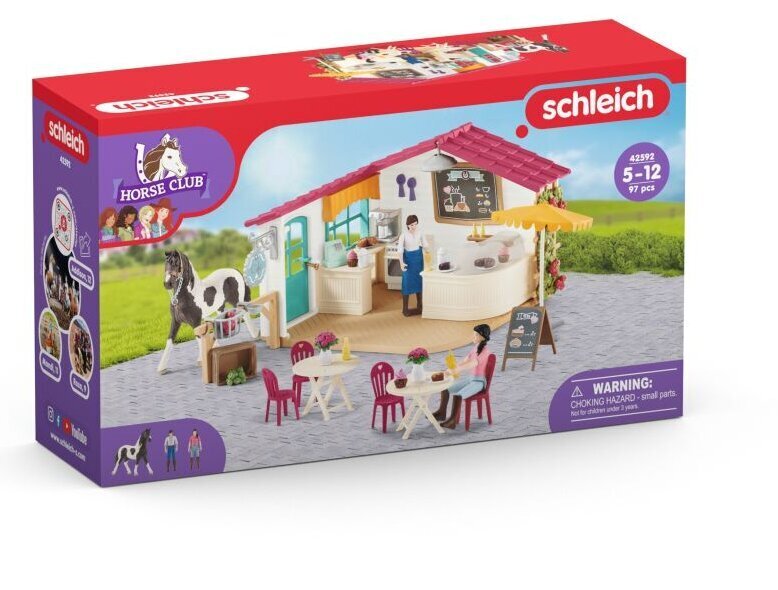 Hahmosarja Schleich Riders Cafe, 97-osainen hinta ja tiedot | Tyttöjen lelut | hobbyhall.fi