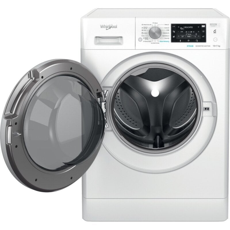 Whirlpool FFWDD 1076258 SV EE hinta ja tiedot | Pyykinpesukoneet | hobbyhall.fi