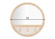 Peilinaulakko Fuji, beige hinta ja tiedot | Peilit | hobbyhall.fi