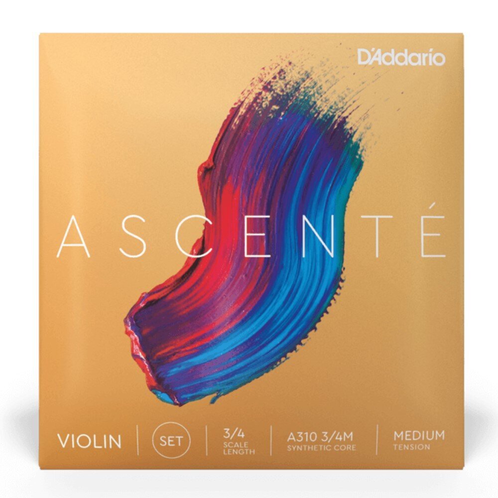 Viulunkielet D'addario Ascente Violin 3/4 Medium A310 3/4M hinta ja tiedot | Soittimien lisätarvikkeet | hobbyhall.fi