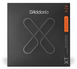 Kielet akustiselle kitaralle D'Addario XTABR1047 hinta ja tiedot | D'Addario Kodinkoneet ja kodinelektroniikka | hobbyhall.fi