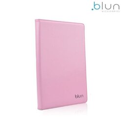 Blun UNT Universal Book Case jalustalla Tablet PC 10 näyttö vaaleanpunainen hinta ja tiedot | Tablettien kotelot ja muut tarvikkeet | hobbyhall.fi