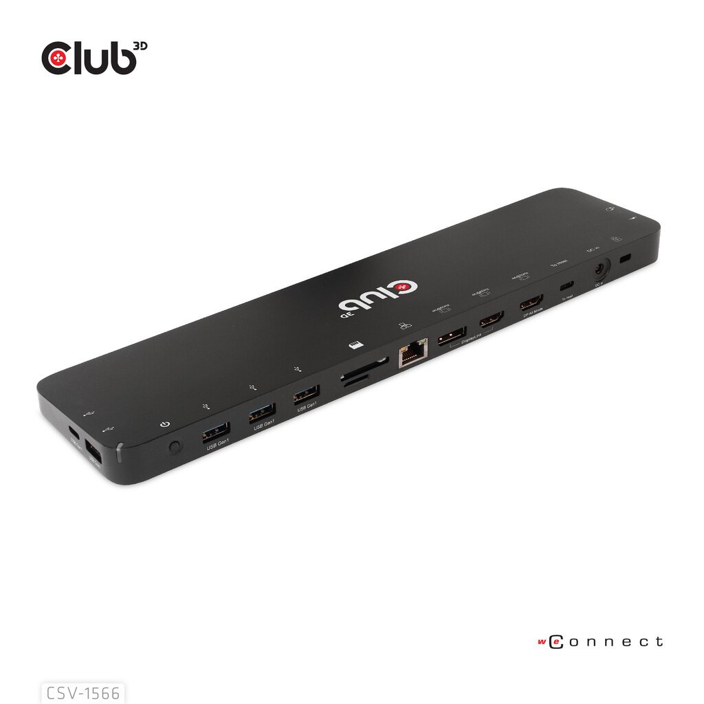 Club 3D CSV-1566 hinta ja tiedot | Kannettavien tietokoneiden lisätarvikkeet | hobbyhall.fi