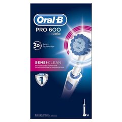 Oral-B PRO600 Sensitive hinta ja tiedot | Sähköhammasharjat | hobbyhall.fi