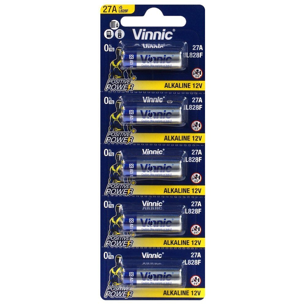 Vinnic L828 / 27A hinta ja tiedot | Paristot | hobbyhall.fi