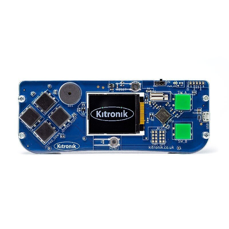 Kitronik ARCADE -konsoli, sopii MakeCode Arcadelle - Kitronik 5311 hinta ja tiedot | Mikrokontrollerit | hobbyhall.fi