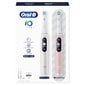 iOM6d.2I6.1 Oral-B iO6 Duo Pack sähköhammasharja White + Pink Sand Extra lisäkahva hinta ja tiedot | Sähköhammasharjat | hobbyhall.fi