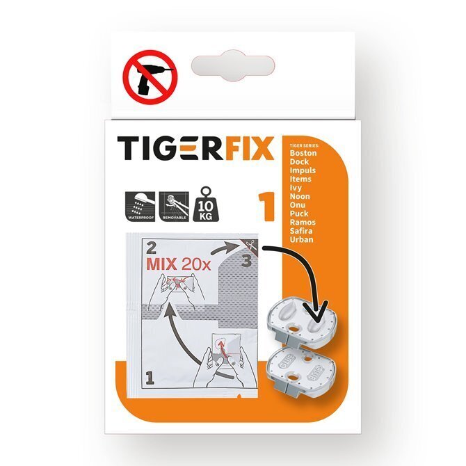 Tiger TigerFix UUSI 1 liima hinta ja tiedot | Kylpyhuoneen sisustus | hobbyhall.fi