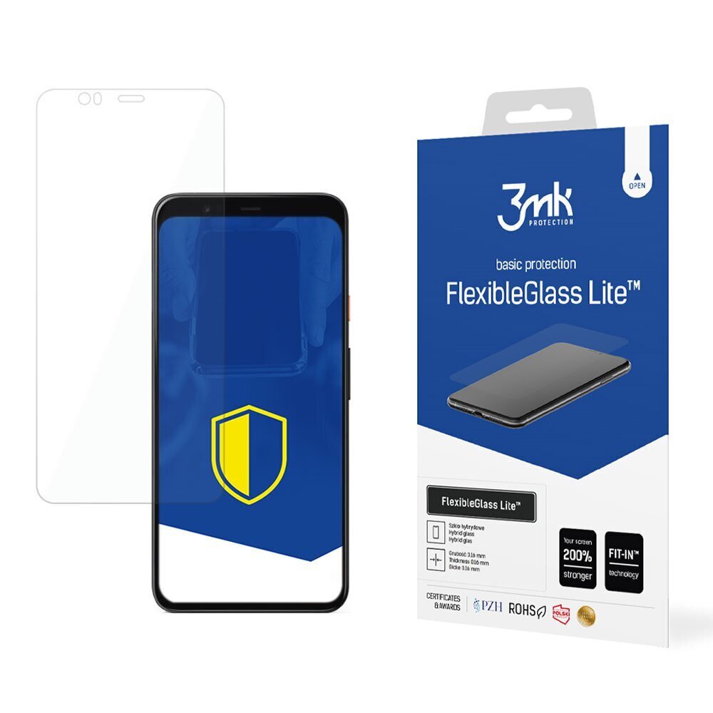 Google Pixel 4 XL - 3mk FlexibleGlass Lite™ -näytönsuojus hinta ja tiedot | Näytönsuojakalvot ja -lasit | hobbyhall.fi