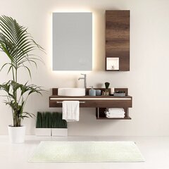 AmeliaHome Bati -kylpyhuoneen matto, valkoinen 50x70 hinta ja tiedot | AmeliaHome Kodin remontointi | hobbyhall.fi