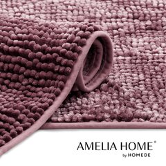 AmeliaHome Bati -kylpyhuoneen matto, tumma vaaleanpunainen 50x70 hinta ja tiedot | Kylpyhuoneen sisustus | hobbyhall.fi