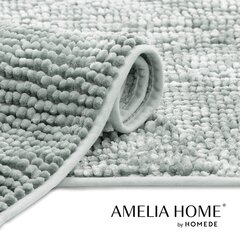 AmeliaHome Bati -kylpyhuoneen matto, harmaa 60x90 hinta ja tiedot | AmeliaHome Kodin remontointi | hobbyhall.fi