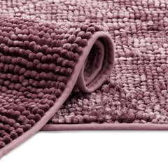AmeliaHome Bati -kylpyhuoneen matto, tumma vaaleanpunainen 60x90 hinta ja tiedot | Kylpyhuoneen sisustus | hobbyhall.fi
