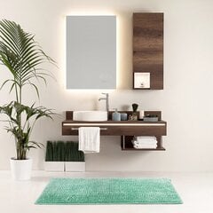 AmeliaHome Bati -kylpyhuoneen matto, turkoosi 70x120 hinta ja tiedot | Kylpyhuoneen sisustus | hobbyhall.fi