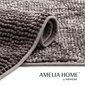 AmeliaHome Bati -kylpyhuoneen matto, ruskea 70x120 hinta ja tiedot | Kylpyhuoneen sisustus | hobbyhall.fi