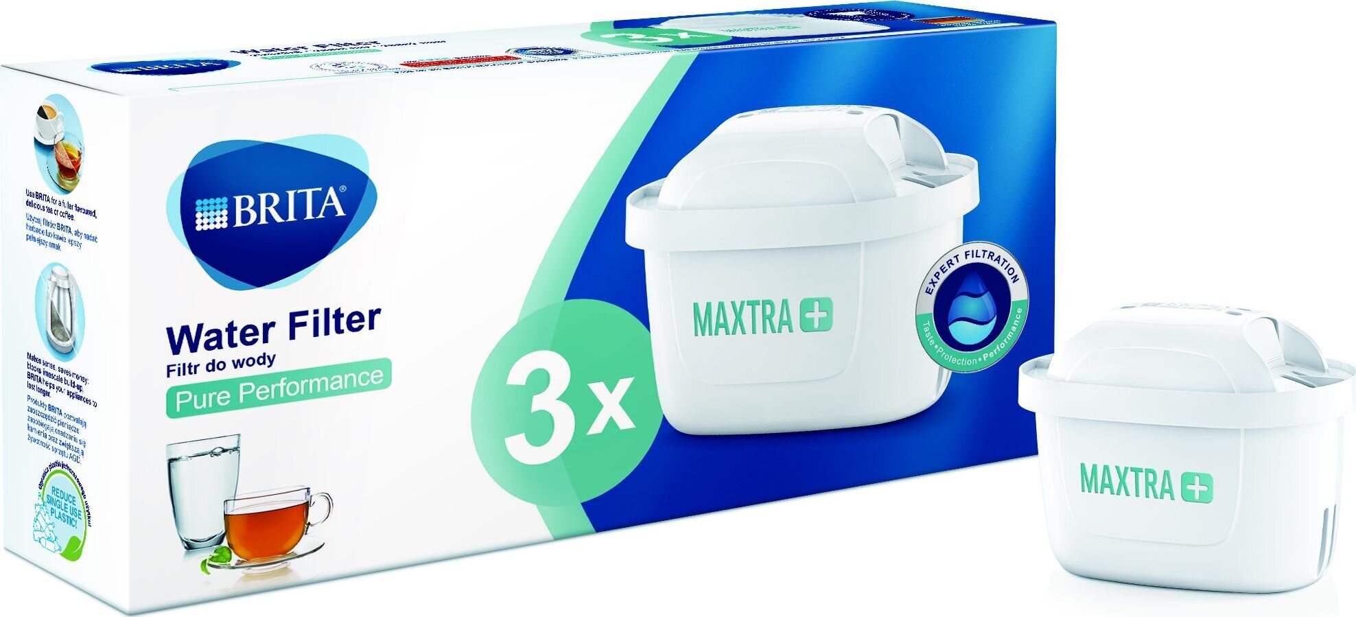 Brita Maxtra 1038690 Pure Performance hinta ja tiedot | Veden suodatinkannut ja suodattimet | hobbyhall.fi