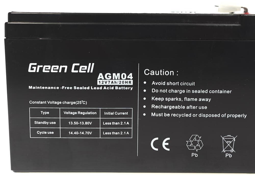 Green Cell AGM04 hinta ja tiedot | UPS-laitteet | hobbyhall.fi