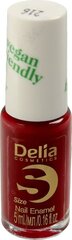 Kynsilakka Delia Cosmetics Vegaaniystävällinen koko S, nro 216 Cherry Bomb, 5ml hinta ja tiedot | Kynsilakat ja kynsienhoitotuotteet | hobbyhall.fi