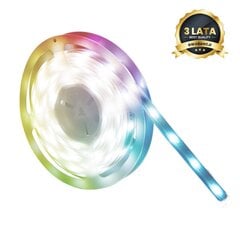 LED RGB Wi-Fi 3m Smart Tuya IP65 + CCT + Dim 12V sarja hinta ja tiedot | LED-valonauhat | hobbyhall.fi