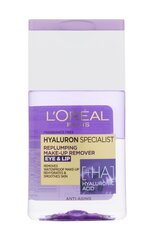 Meikinpoistoaine naisille Loreal Paris Hyaluron Specialist, 125 ml hinta ja tiedot | Kasvojen puhdistusaineet | hobbyhall.fi