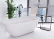 Kylpyamme Besco Moya 160, Click-clack kromi, puhdistettavissa ylhäältä hinta ja tiedot | Kylpyammeet | hobbyhall.fi