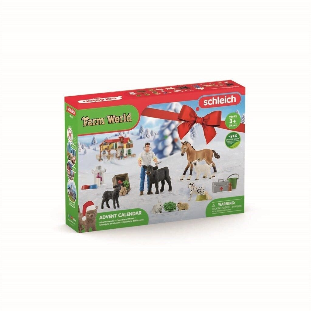 Joulukalenteri Schleich hinta ja tiedot | Poikien lelut | hobbyhall.fi