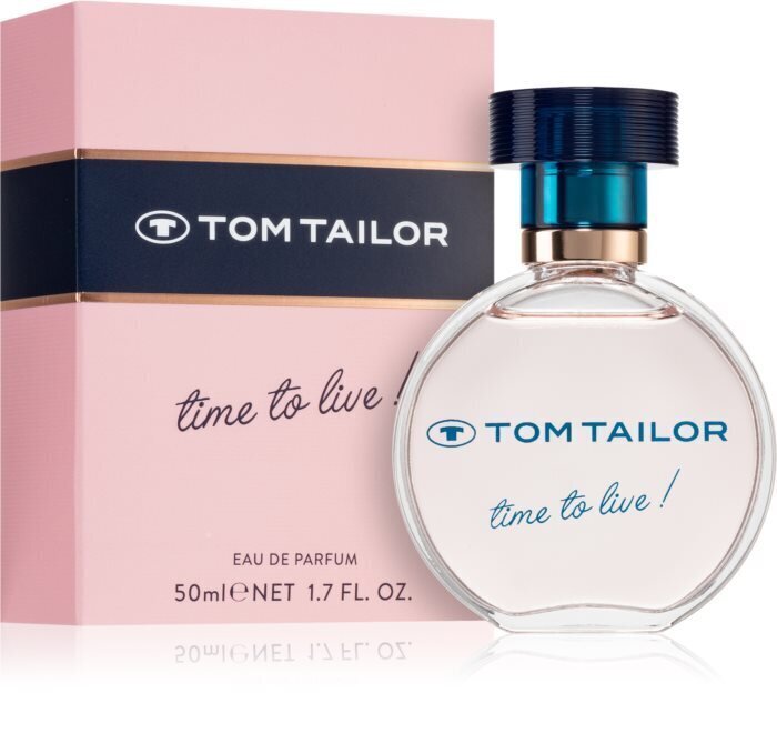 Parfyymi Tom Tailor Time to Live! EDP naisille, 50 ml hinta ja tiedot | Naisten hajuvedet | hobbyhall.fi