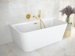 Kylpyamme Besco Amber 150, mustalla tulpalla hinta ja tiedot | Kylpyammeet | hobbyhall.fi