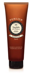 Shampoo & suihkugeeli santelipuulla Perlier Body & Hair Shower Gel Sandalwood, 250 ml hinta ja tiedot | Suihkusaippuat ja suihkugeelit | hobbyhall.fi