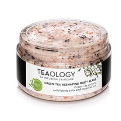 Vartalokuorinta vihreällä teellä ja suolalla Teaology Green Tea Reshaping Bodyscrub 450 g hinta ja tiedot | Vartalokuorinnat | hobbyhall.fi
