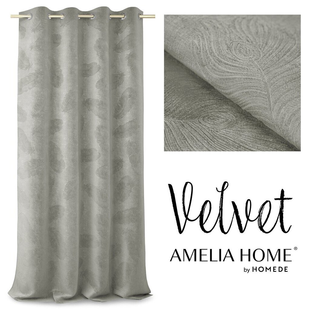 AmeliaHome -verho Velvet hinta ja tiedot | Verhot | hobbyhall.fi