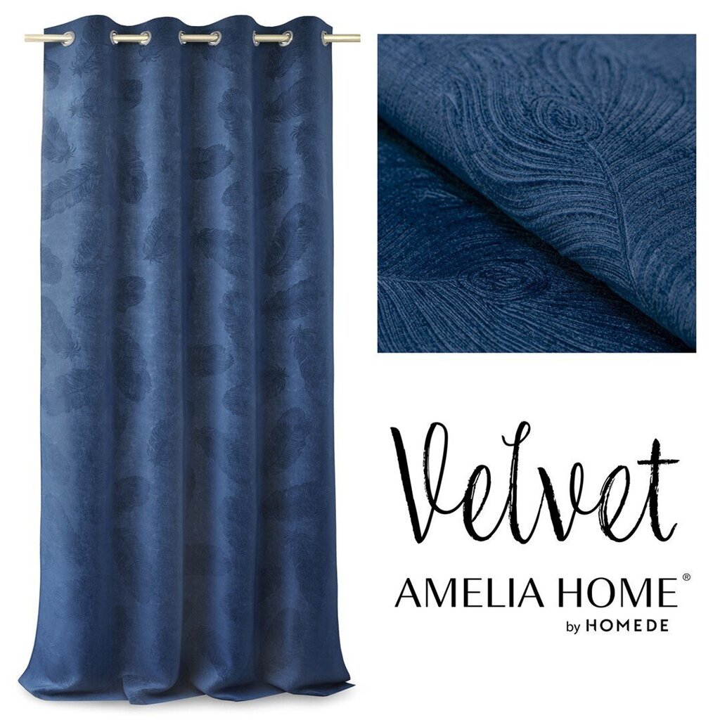 AmeliaHome -verho Velvet hinta ja tiedot | Verhot | hobbyhall.fi