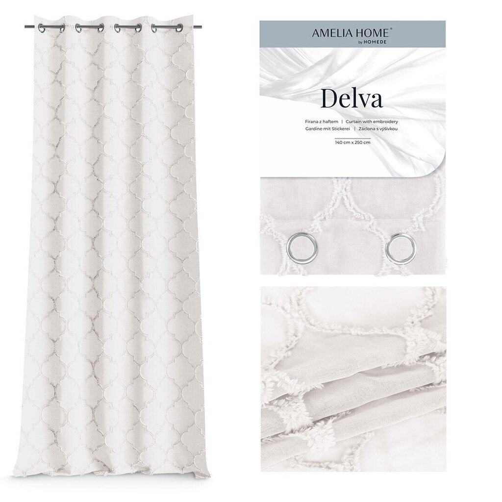 AmeliaHome verho Delva hinta ja tiedot | Verhot | hobbyhall.fi