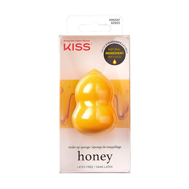 Meikkisieni Kiss Honey, 1 kpl hinta ja tiedot | Meikkisiveltimet ja meikkisienet | hobbyhall.fi