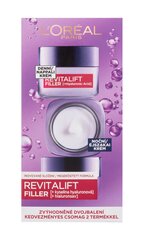 Kasvovoide L'Oréal Paris Revitalift filler: Päivävoide, 50 ml + Yövoide, 50 ml hinta ja tiedot | Kasvovoiteet | hobbyhall.fi