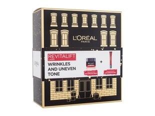 Kasvojenhoitopakkaus L'Oréal Paris Revitalift: Revitalift Laser X3 -päivävoide, 50 ml + Revitalift Laser X3 -silmänympärysvoide, 15 ml hinta ja tiedot | Kasvovoiteet | hobbyhall.fi