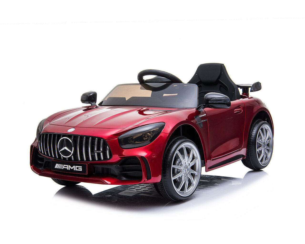 Kikkaboo Mercedes Benz GT R lasten sähköauto, punainen hinta ja tiedot | Lasten sähköautot | hobbyhall.fi