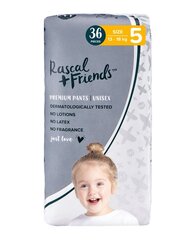 Rascal and Friends -vaipat, koko 5 (13-18kg), 36 kpl. hinta ja tiedot | Vaipat | hobbyhall.fi