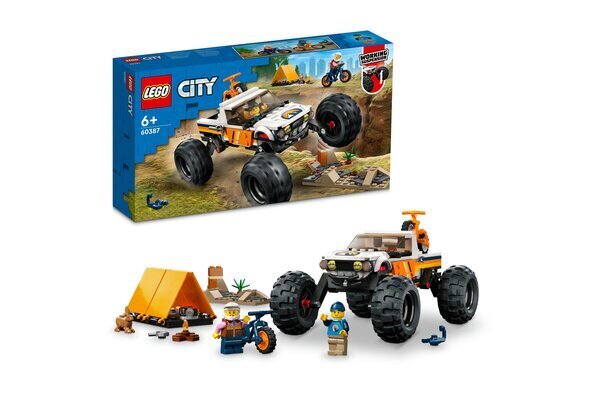 60387 LEGO® City Maastoauto hinta ja tiedot | LEGOT ja rakennuslelut | hobbyhall.fi