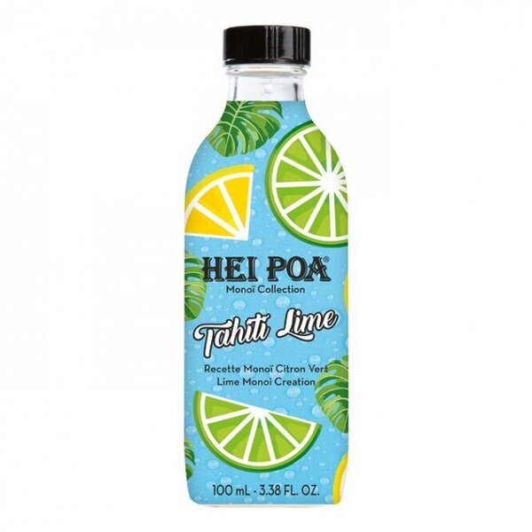 Hius- ja vartaloöljy Hei Poa Monoi Collection Tahiti Lime, 100 ml