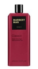 Marbert Man Classic kylpy- ja suihkugeeli miehille, 400 ml hinta ja tiedot | Suihkusaippuat ja suihkugeelit | hobbyhall.fi