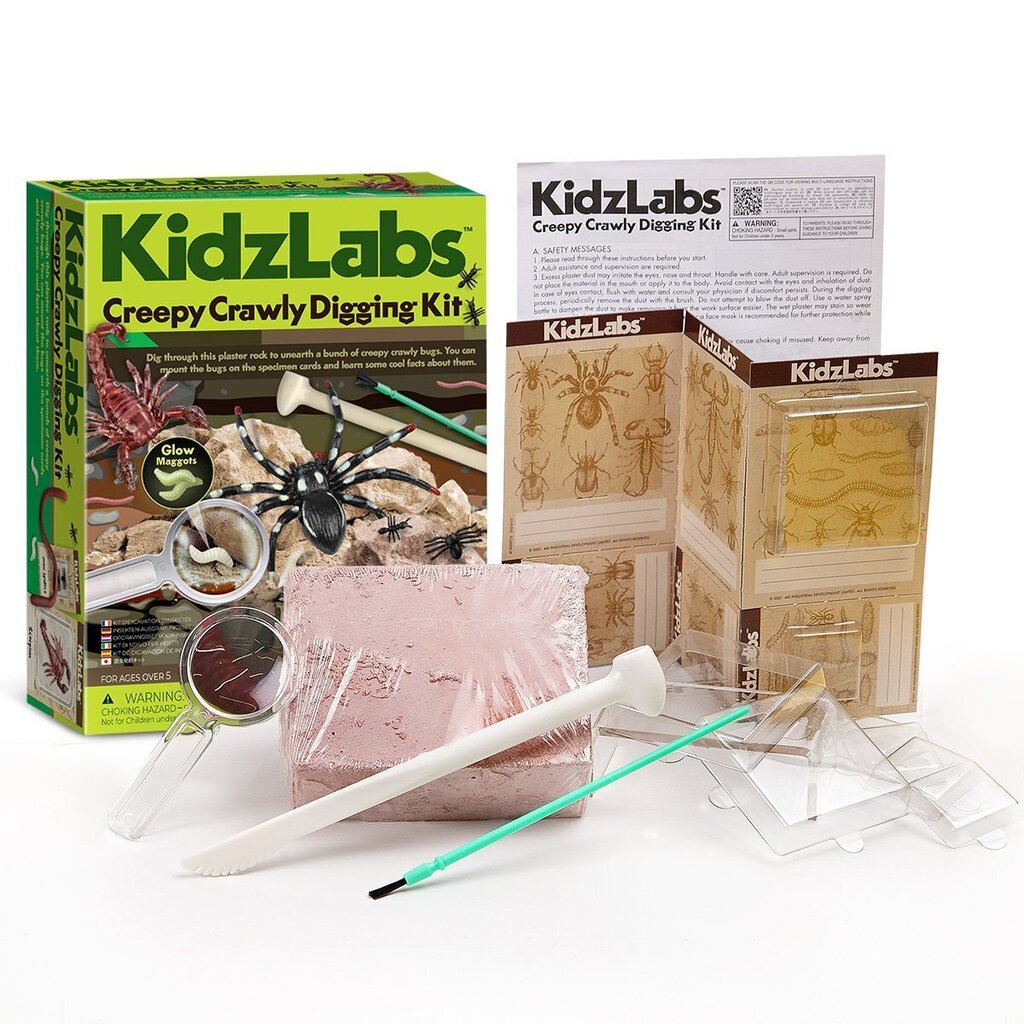 4M KidzLabs Creepy Crawly Digging Kit hinta ja tiedot | Tyttöjen lelut | hobbyhall.fi